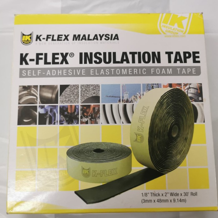 Insulation Tape 2" x 3mm x 9m K-FLEX