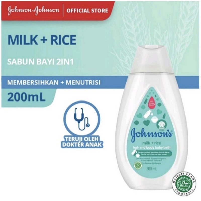 Johnson Milk & Rice 200ml