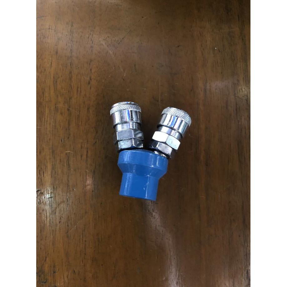 Quick Coupler 1/4 Cabang Dua Karjasen35