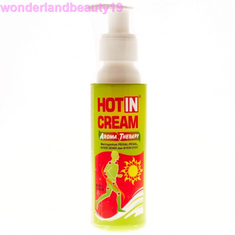 Hot In Cream Pump Aromatherapy 120ml