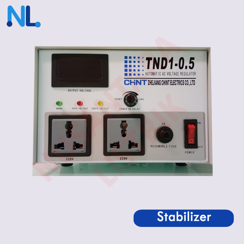 Stabilizer CHINT 1 Phase 3000 VA (TND1 - 3kVA)