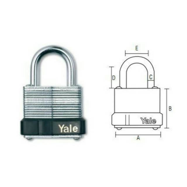 Gembok Yale Y125/50/129/1