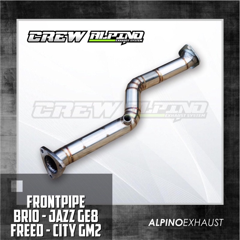 frontpipe honda brio
