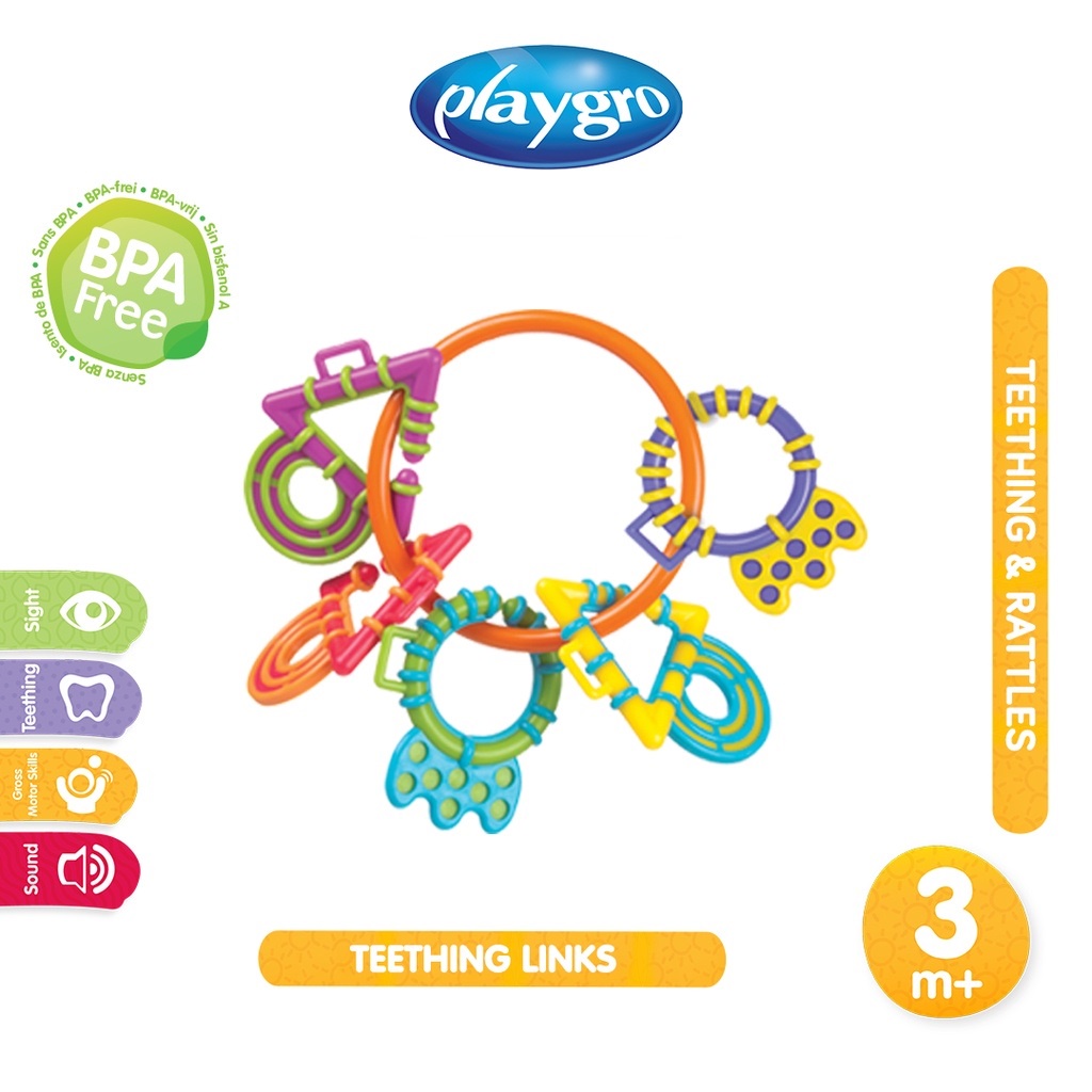 PLAYGRO TEETHING LINKS - 102819