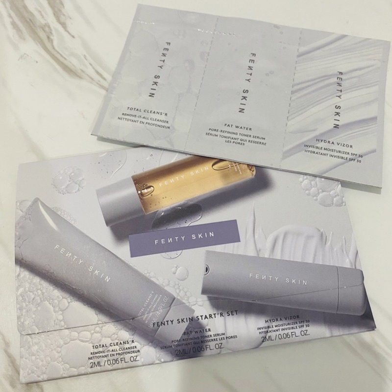 FENTY SKIN Start’r Refresh Skincare Set sample sachet