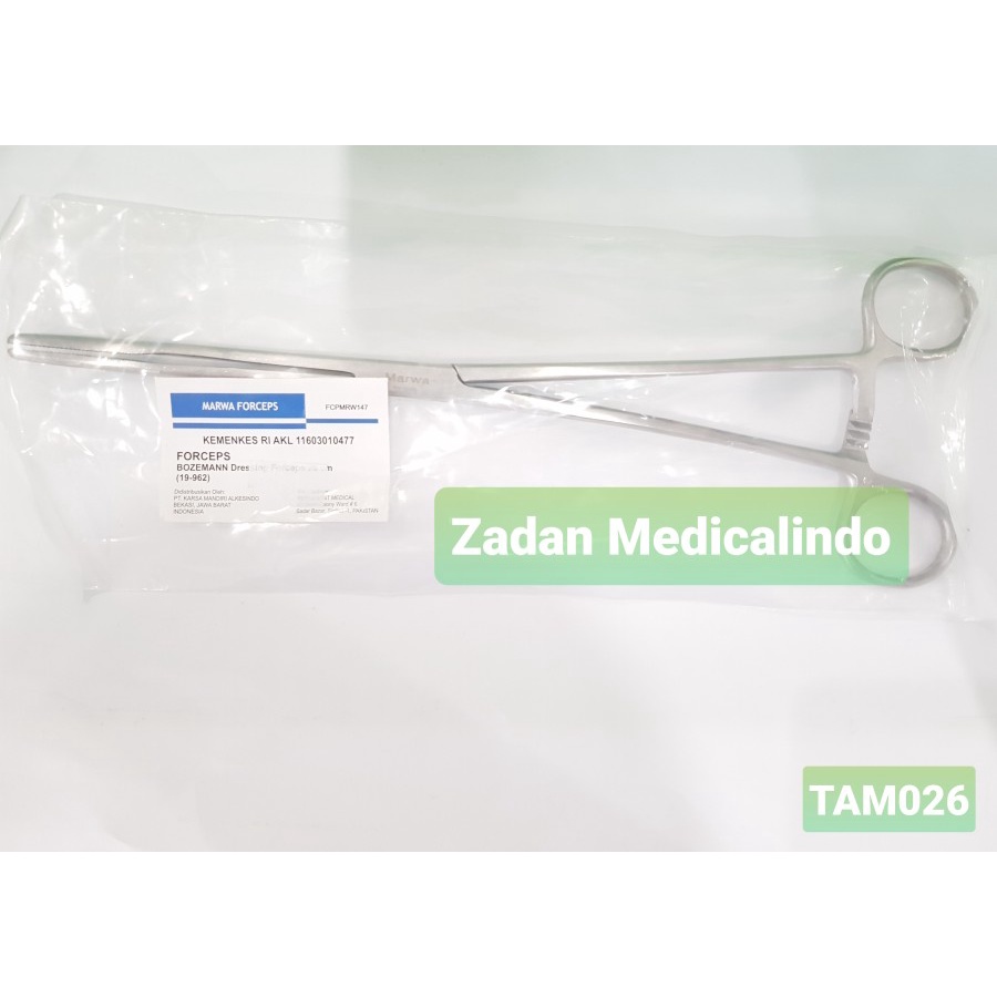 Forceps Bozemann Dressing Forceps 26 cm / Instrument