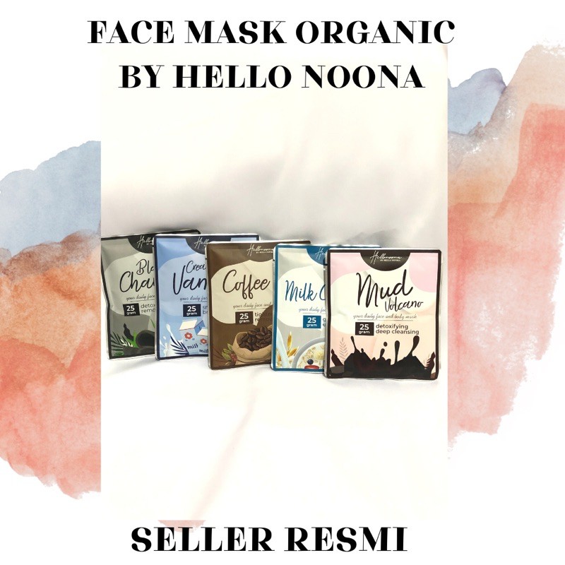 [SELLER RESMI] FACEMASK HELLONOONA