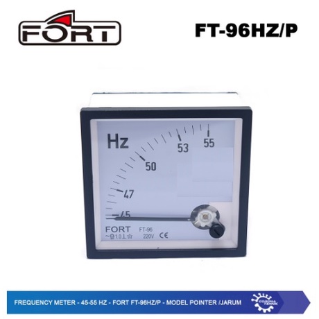 Fort FT-96HZ/P - Model Pointer/Jarum - Frequency Meter - 45-55 Hz