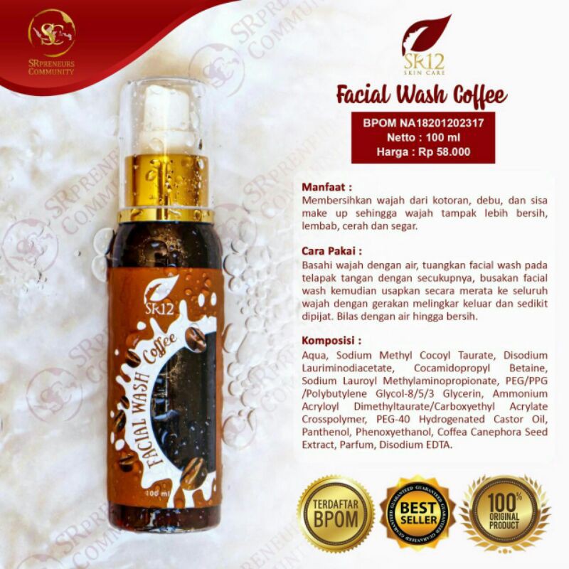 Facial Wash Coffee