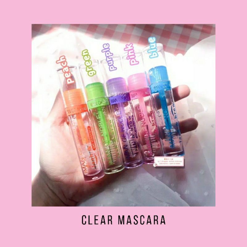 selena clear serum and mascara