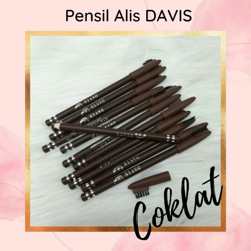 Pensil Alis Davis Coklat