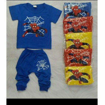 set spiderman anak imoport 1-4th