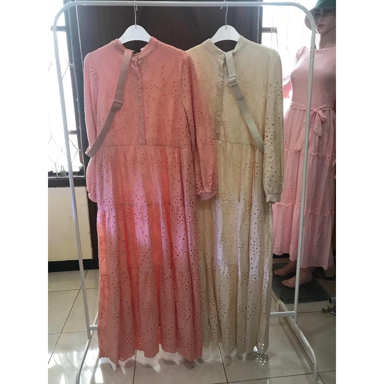 Gamis brokat belt