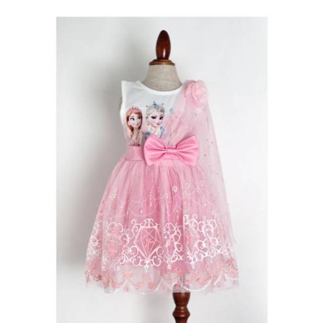 Frozen Dress Pink