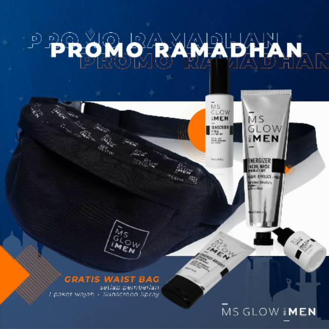 PAKET LENGKAP MS GLOW FOR MEN