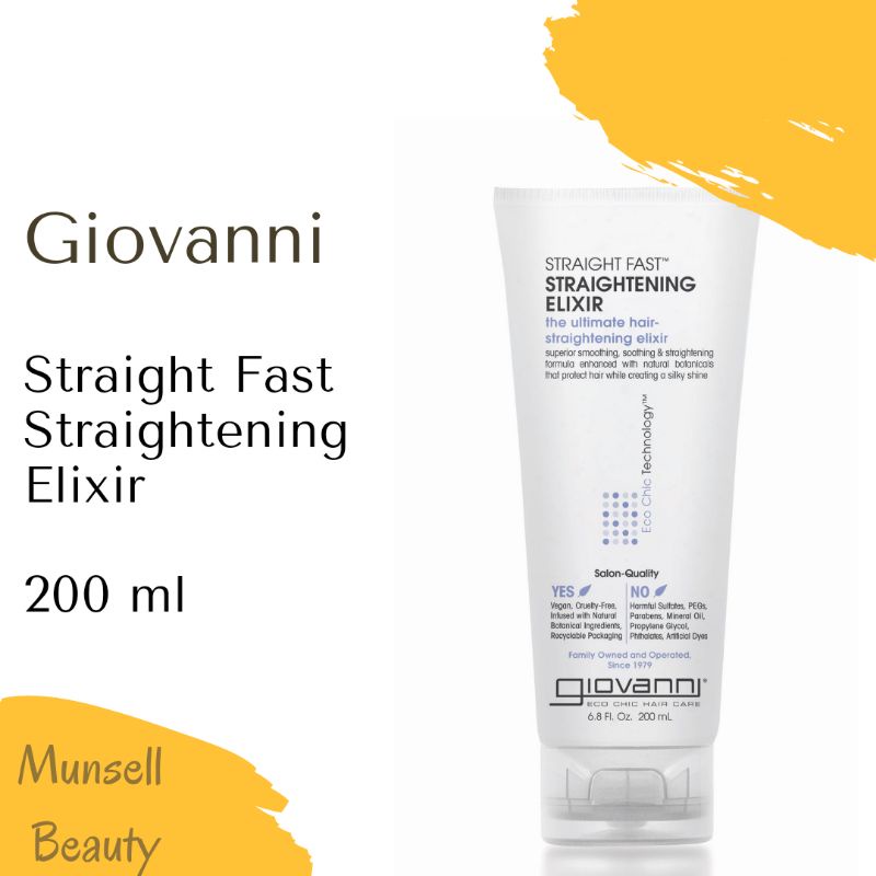 Giovanni Straight Fast Straightening Elixir