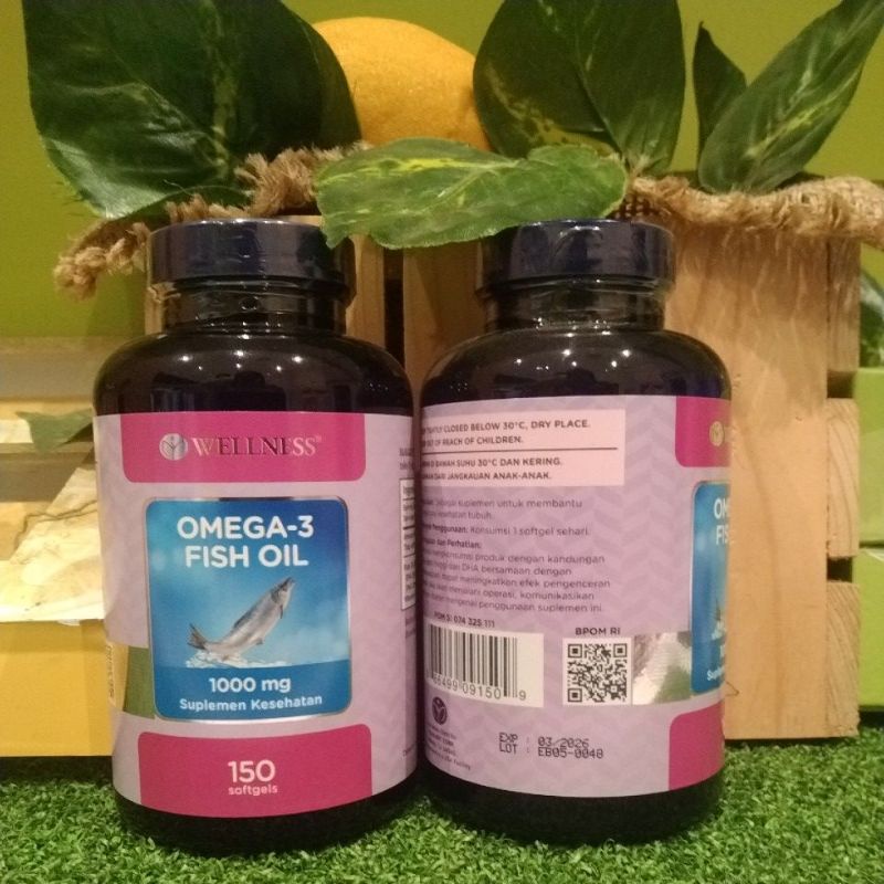 wellness omega 3 isi 150sofgel