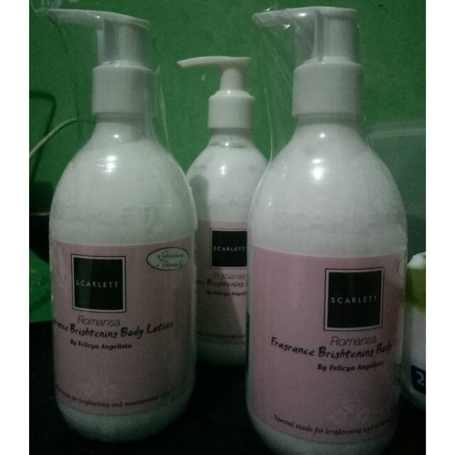 Body lotion scarlett