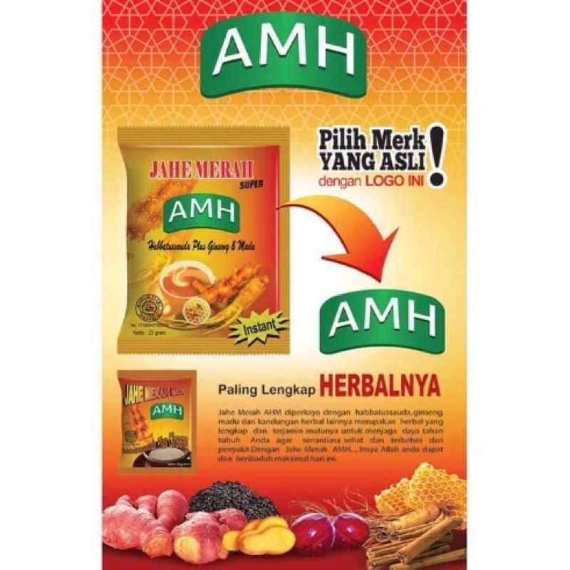 AMH JAHE MERAH SACHET