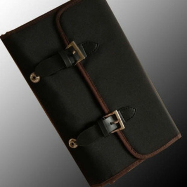 MakeUpShow Brown Brush Large Holder Dompet Kuas Makeup Pouch
