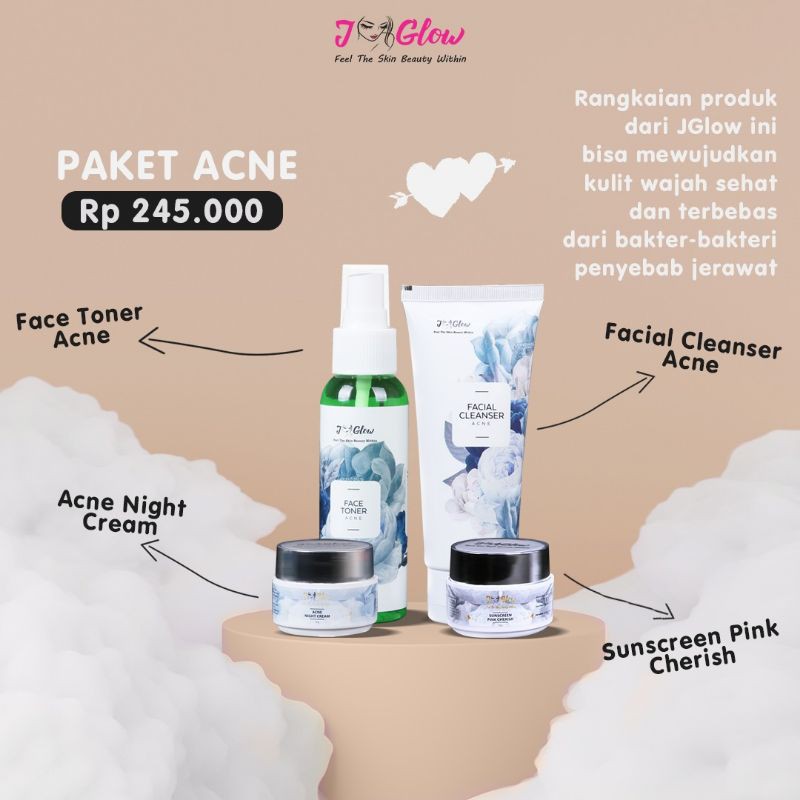 jglow paket acne