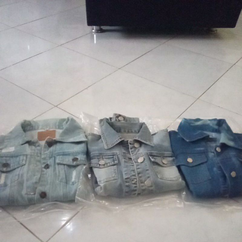 jaket jeans crop
