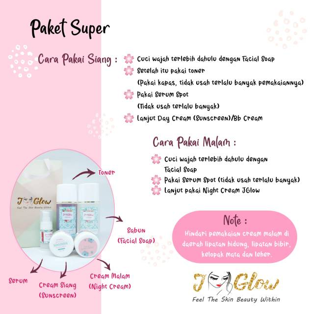Paket super whitening