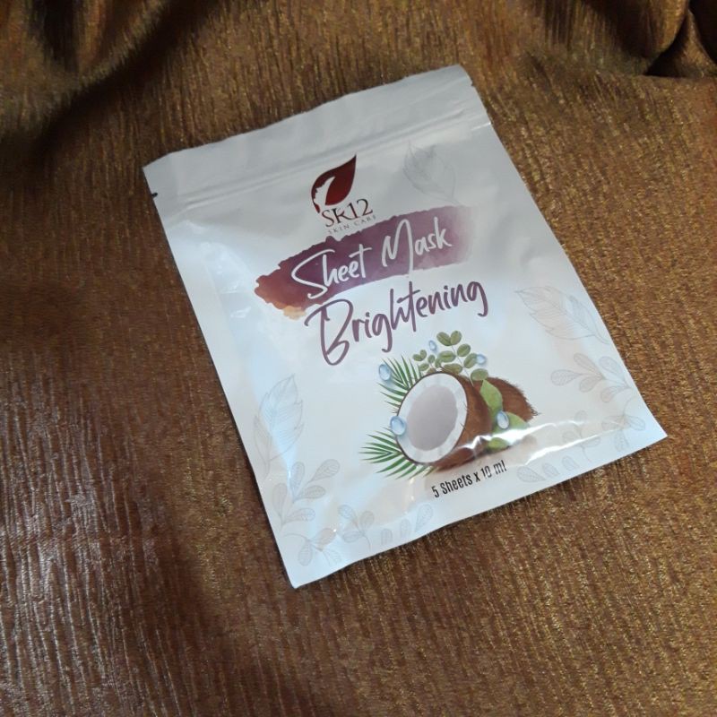 Sheet Mask Brightening SR12