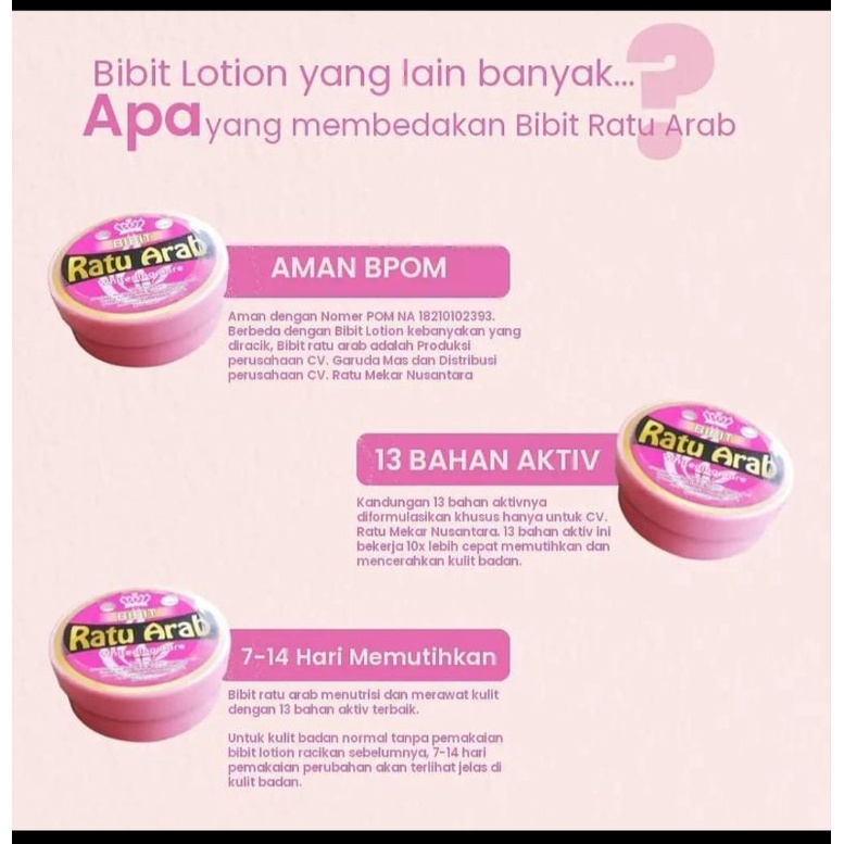 Bibit ratu arab