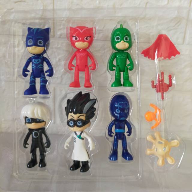 Mainan robot mini pjmasks