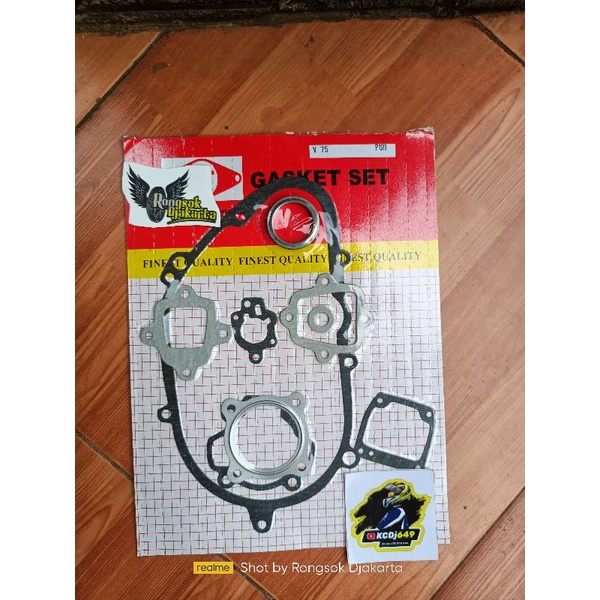 paking perpak kacking Yamaha v75 V 75