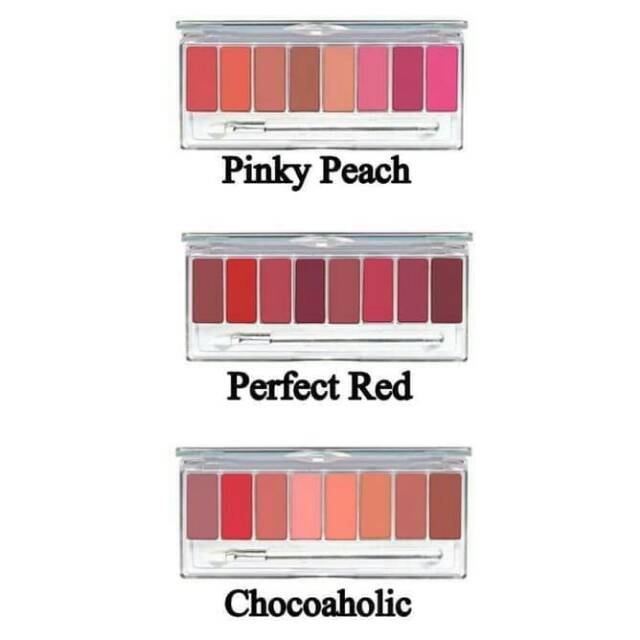 Wardah lip pallet