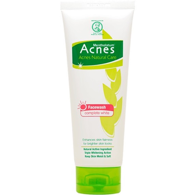 ACNES Facewash Complete White 100g - Cinggu Cosmetic