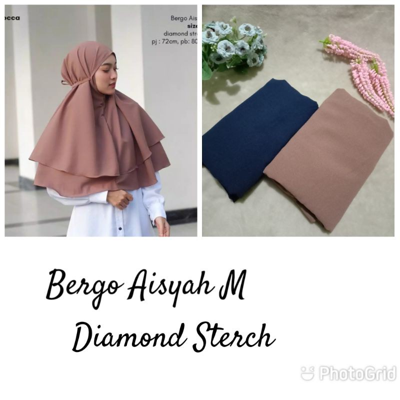 Bergo Aisyah Size M