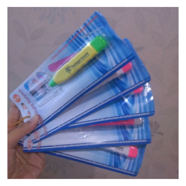 FLASHLIGHT EARPICK / PEMBERSIH KOTORAN TELINGA