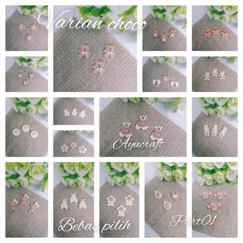 part2 clay varian coklat( choco) ecer