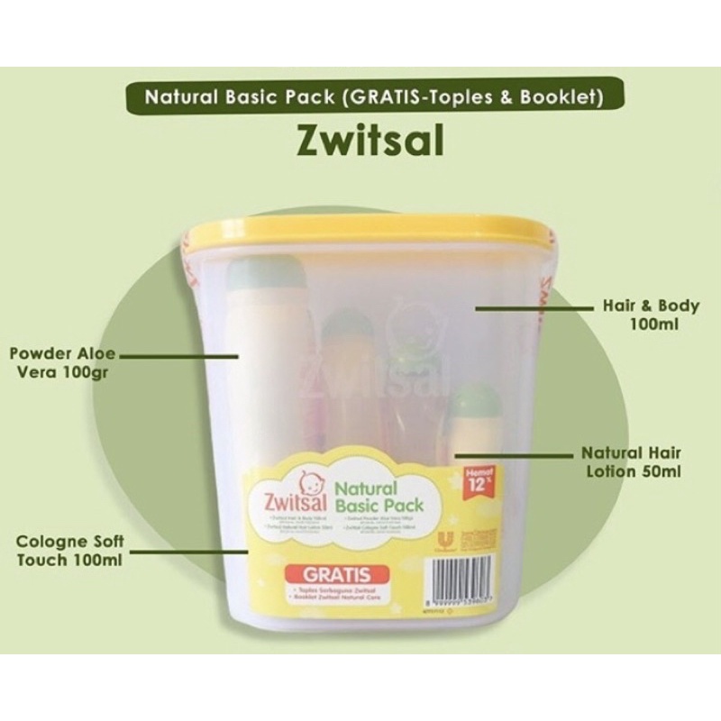 Zwitsal natural basic pack