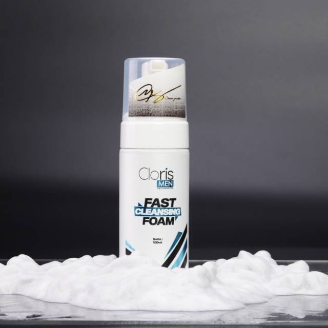 Cloris men fast clenasing foam