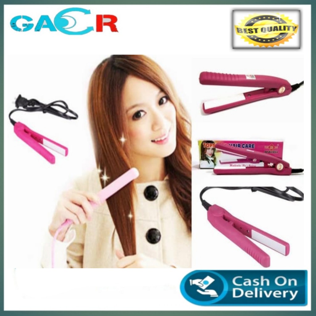 Catok Mini Haidi pelurus rambut