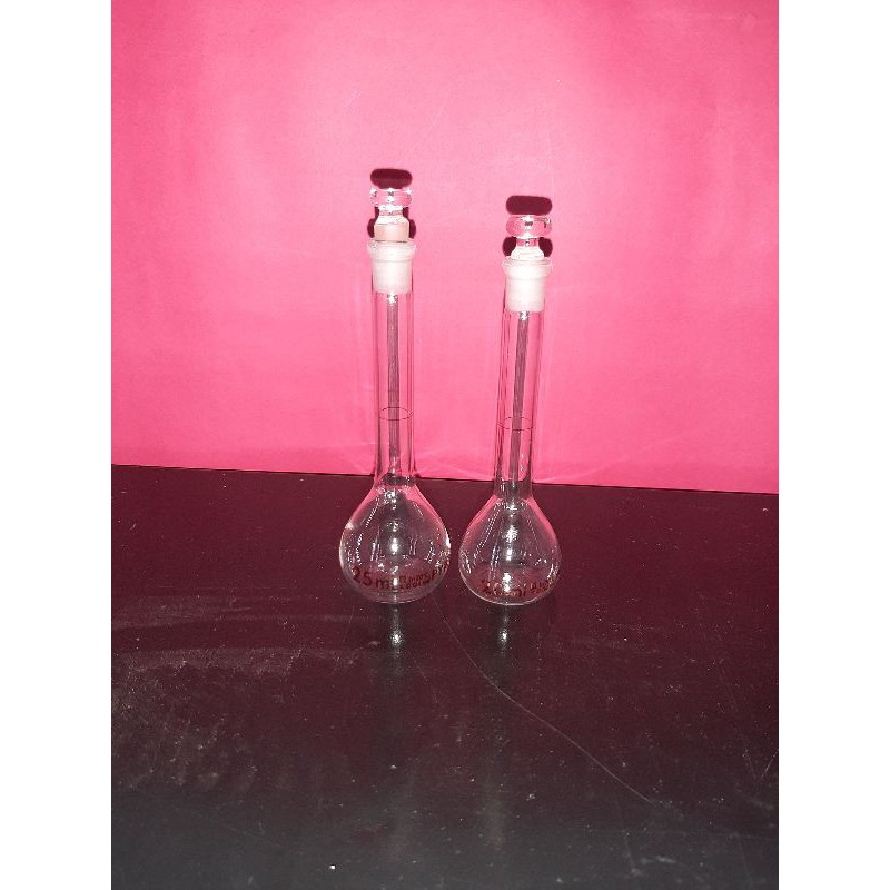 Labu ukur 20 ml & 25 ml PYREX grade A
