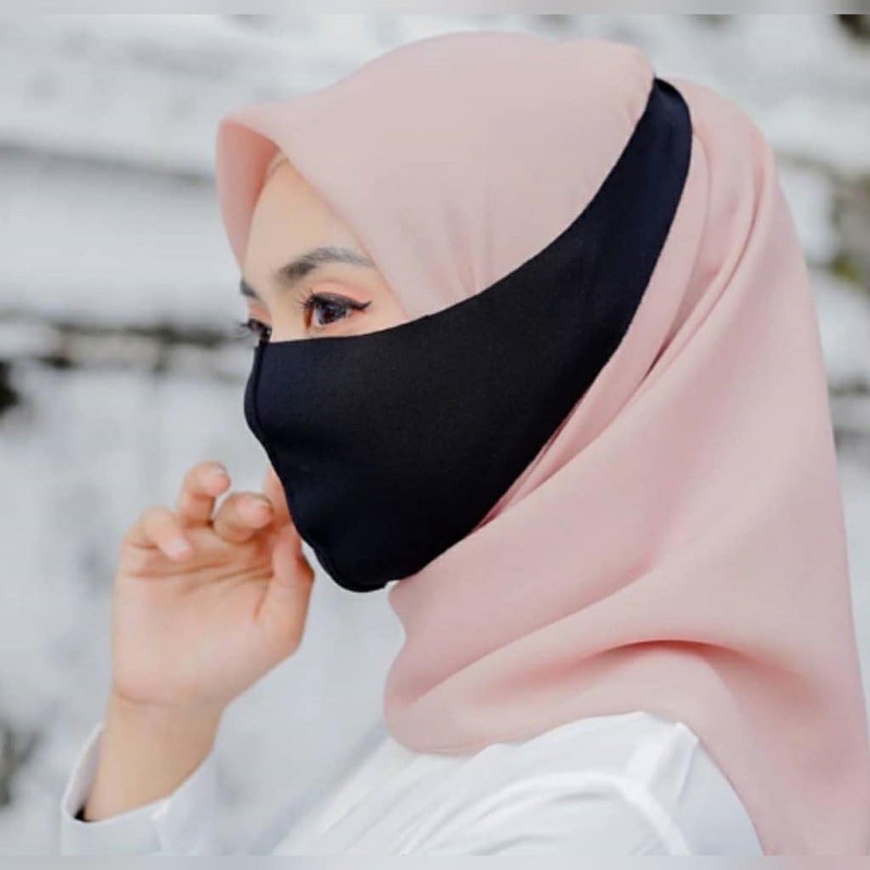 masker hijab scuba