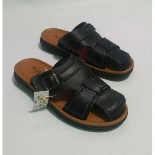 (FLADEO) SLOP SENDAL BLACK