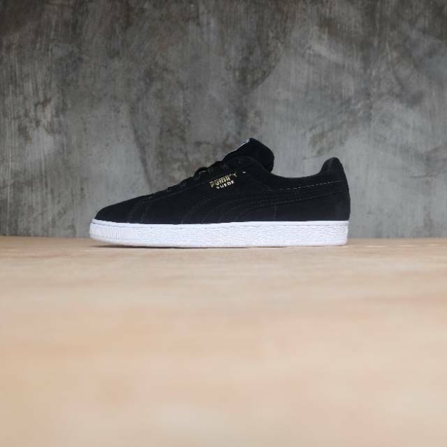 Puma Suede Classics Black/Team Gold/White