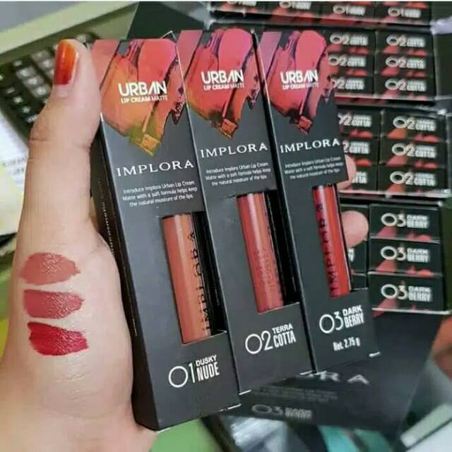 Lip Cream Implora BPOM ORI