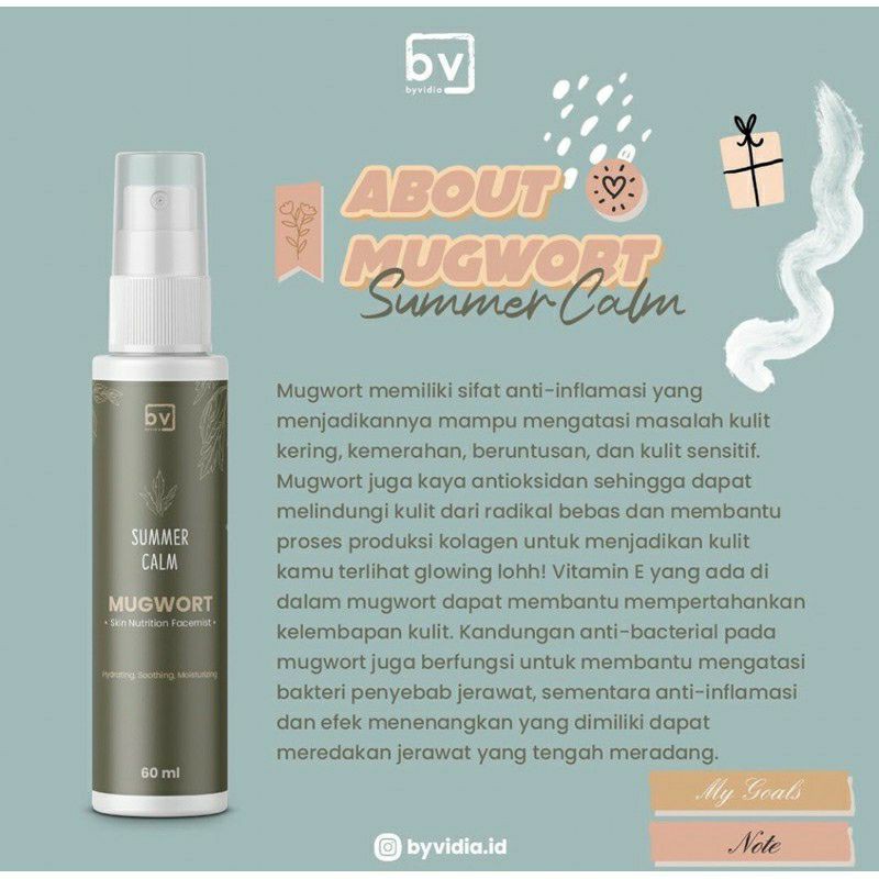 Facemist Mugwort Byvidia