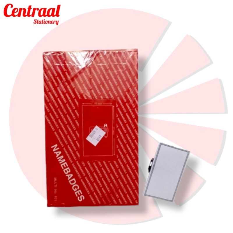 Name Tag Dus Merah