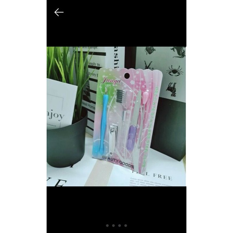 set gunting kuku