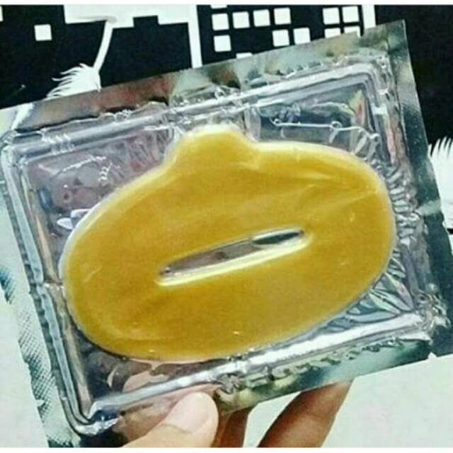 Lipmask gold collagen
