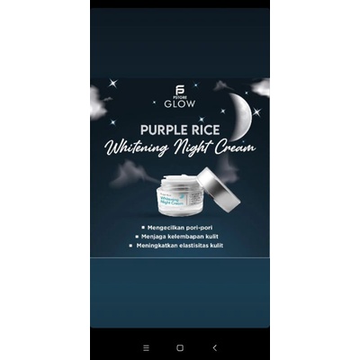 Night Cream Ps Glow