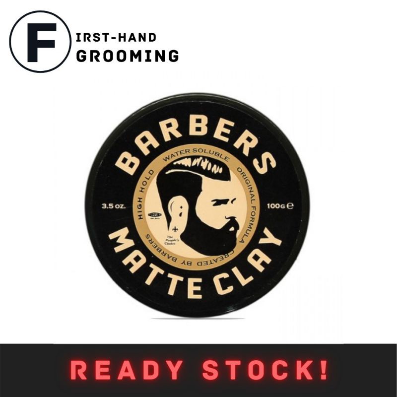 Barbers Pomade Matte Clay